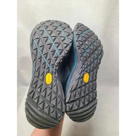 Merrell Running Shoes SAMPLE MENS Mag-9 Dragonfly Blue Vibram SIZE 8 - Picture 6 of 8